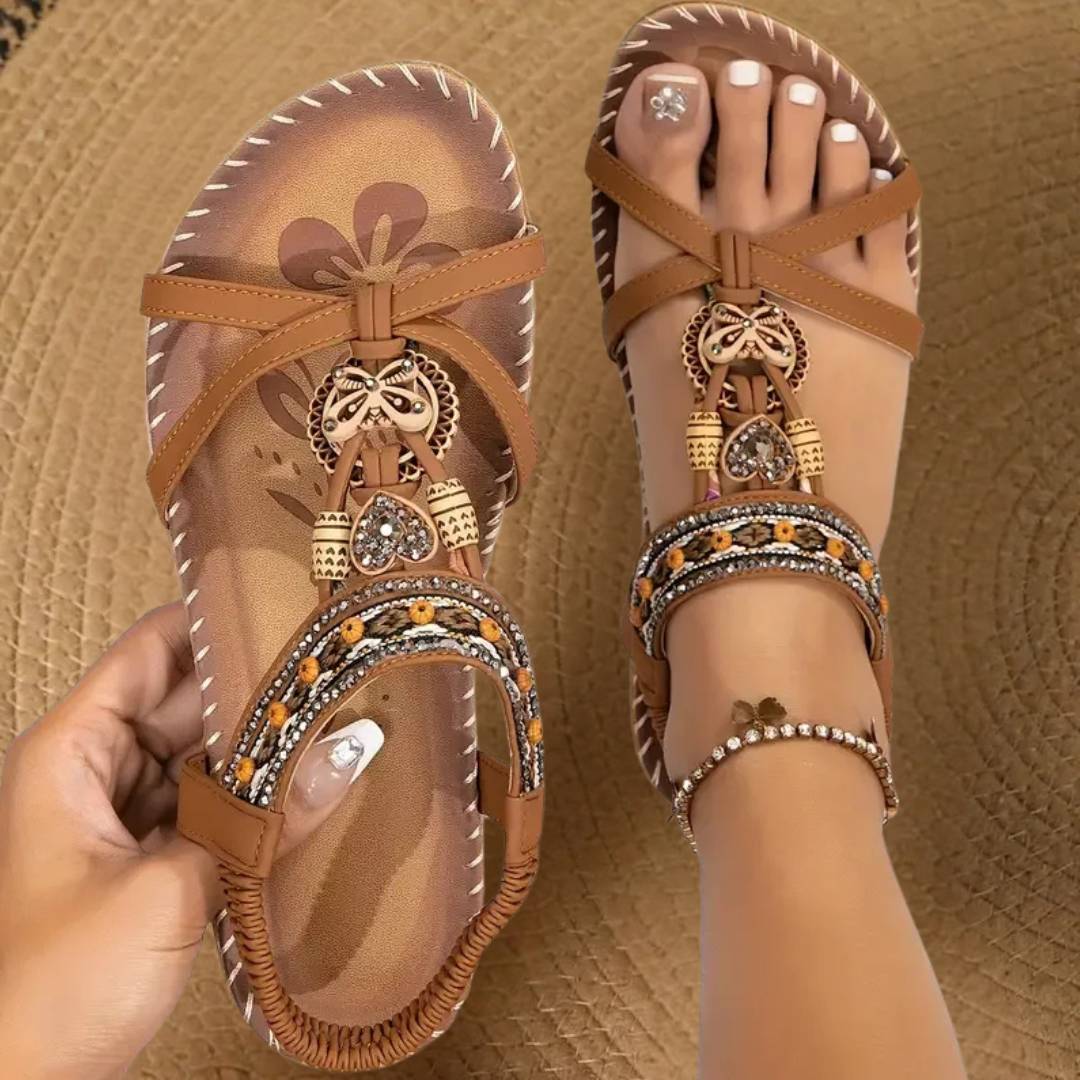 Claudia™ | Ortopediska sandaler i Ibiza-stil