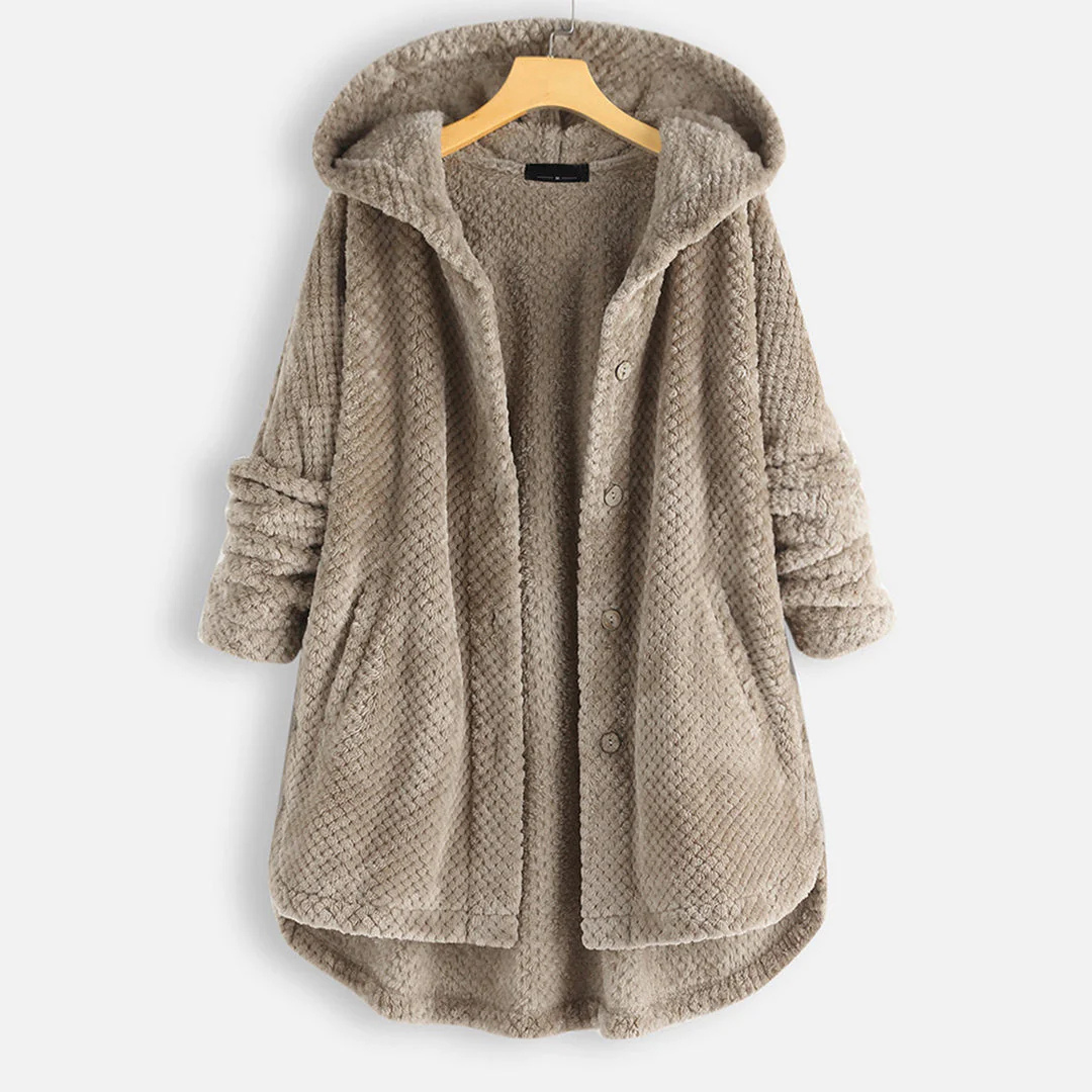 Zara | Knäppbar jacka med huva för damer