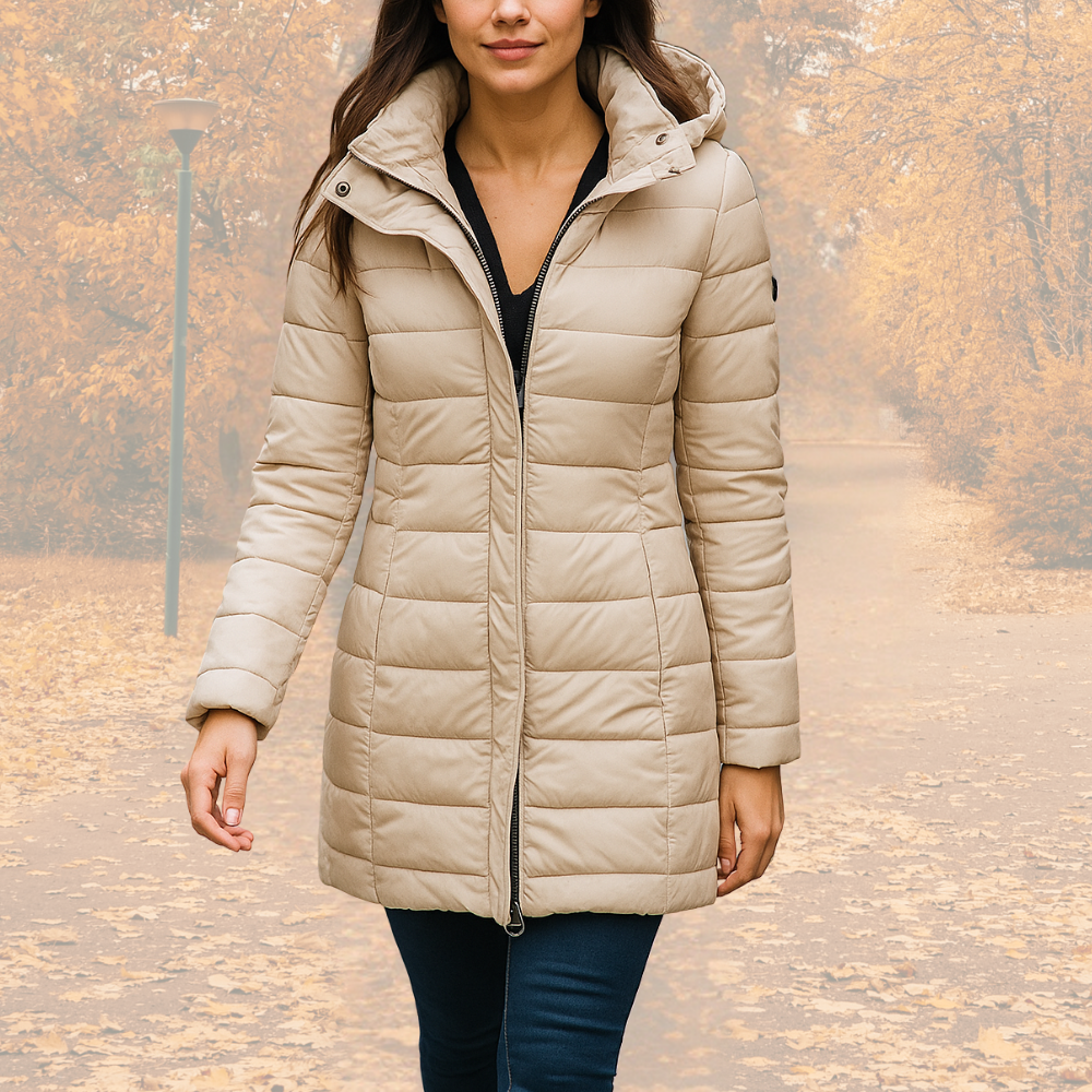 Eva | Stilig parka med varmt foder