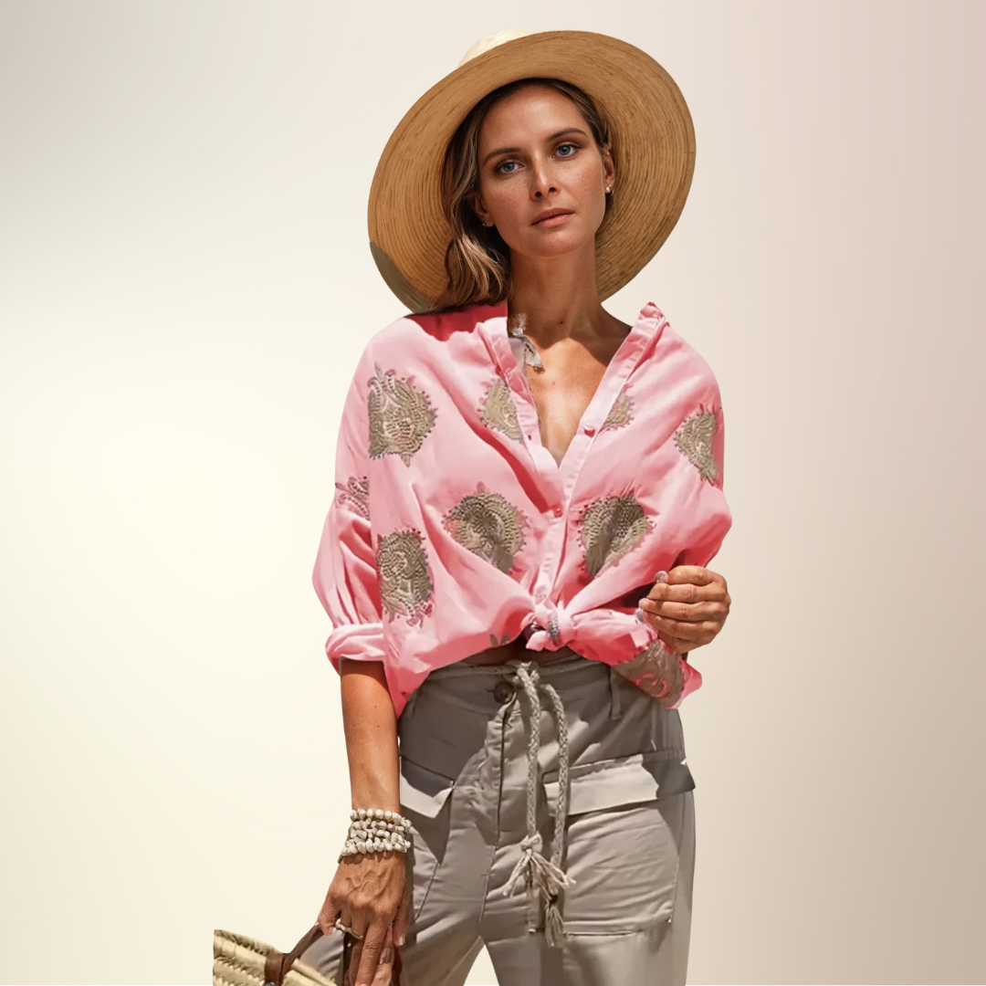 Maja™ | Chic och lätt blus för soliga dagar