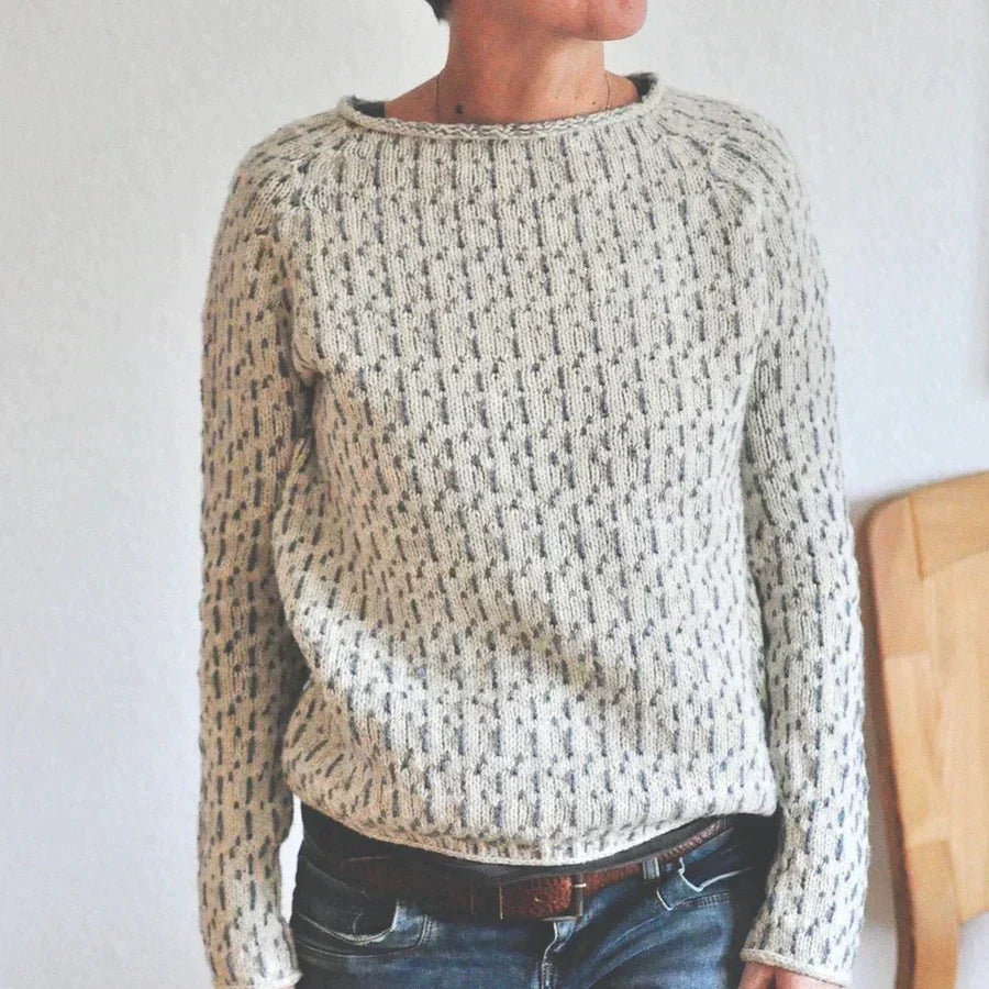 Aleana | Elegant Grå Tröja för Damer