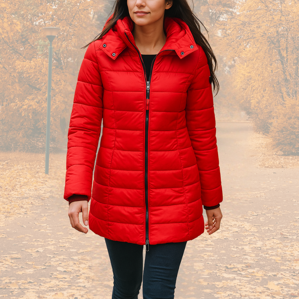 Eva | Stilig parka med varmt foder
