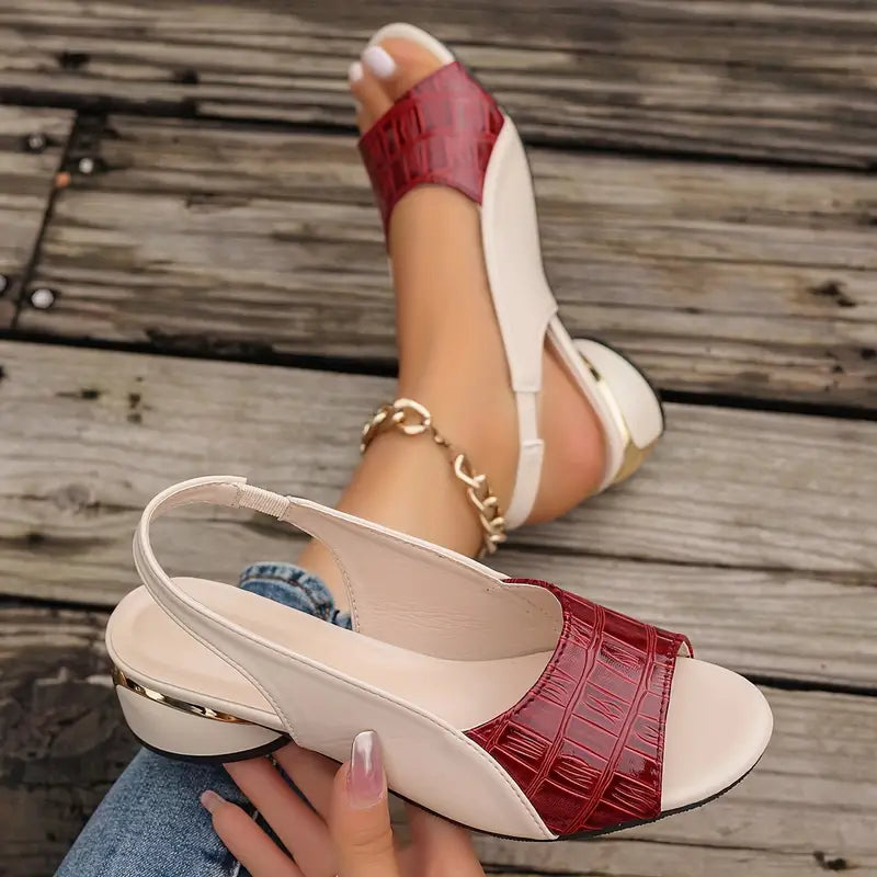 Vera™ | Lyxiga Läder Sandaler