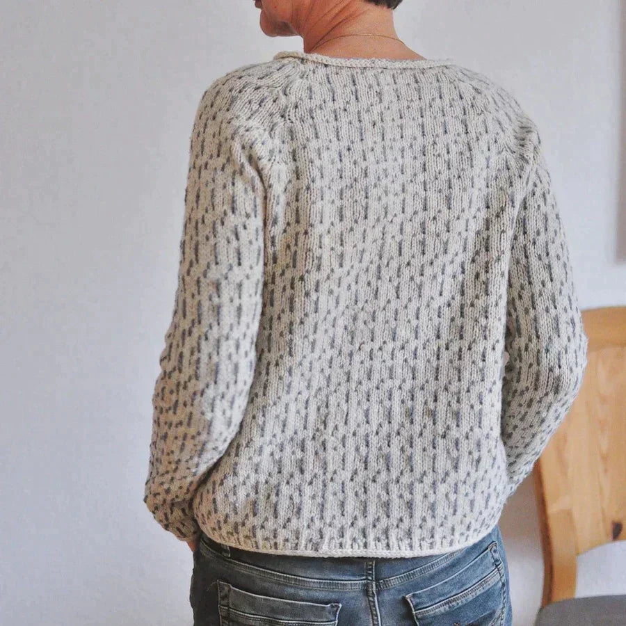 Aleana | Elegant Grå Tröja för Damer