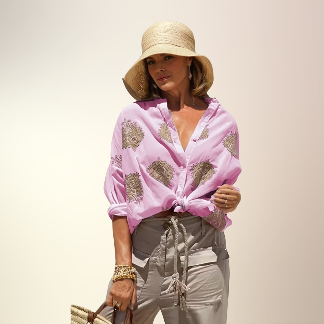 Maja™ | Chic och lätt blus för soliga dagar