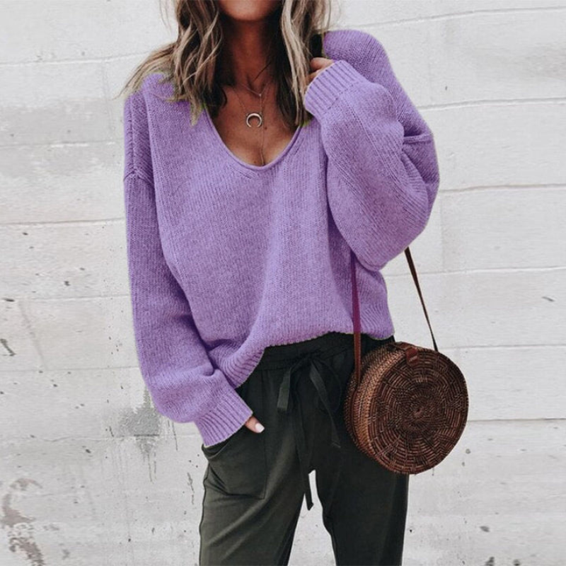 Andrea | Oversized fritidspullover för kvinnor