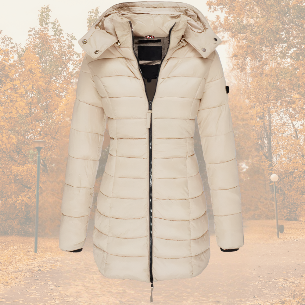 Eva | Stilig parka med varmt foder