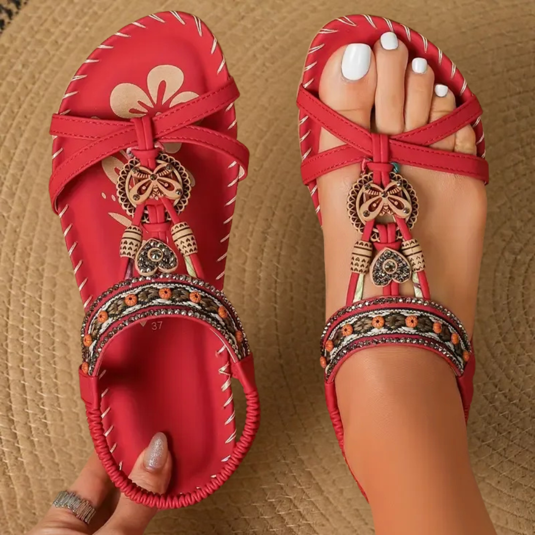 Claudia™ | Ortopediska sandaler i Ibiza-stil