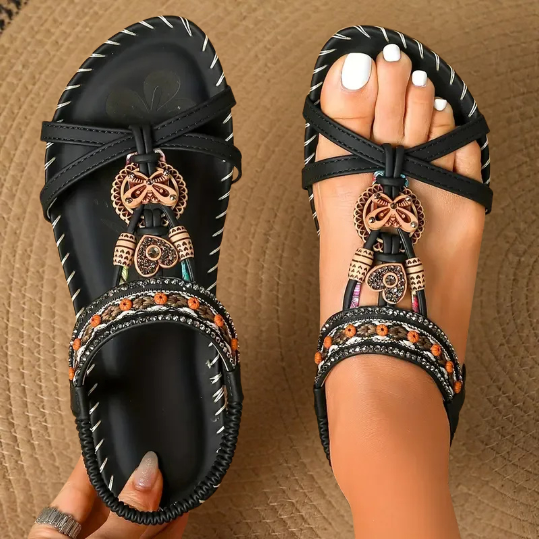 Claudia™ | Ortopediska sandaler i Ibiza-stil