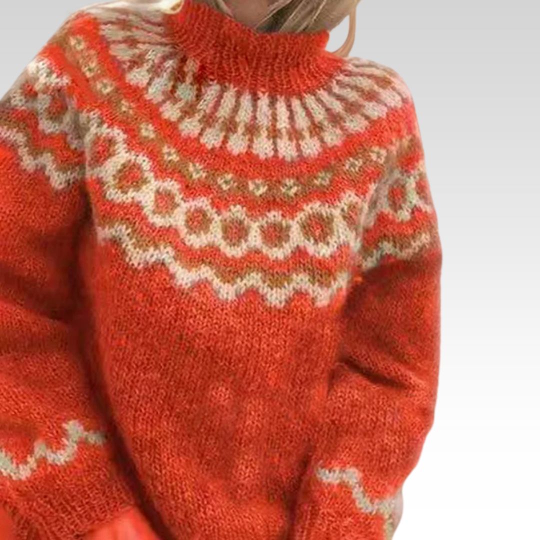 Bekväm Turtleneck i Premium Bomullsmix för Kalla Dagar