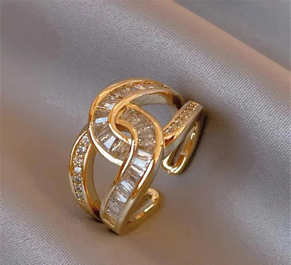 Knuten elegant ring