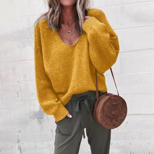 Andrea | Oversized fritidspullover för kvinnor