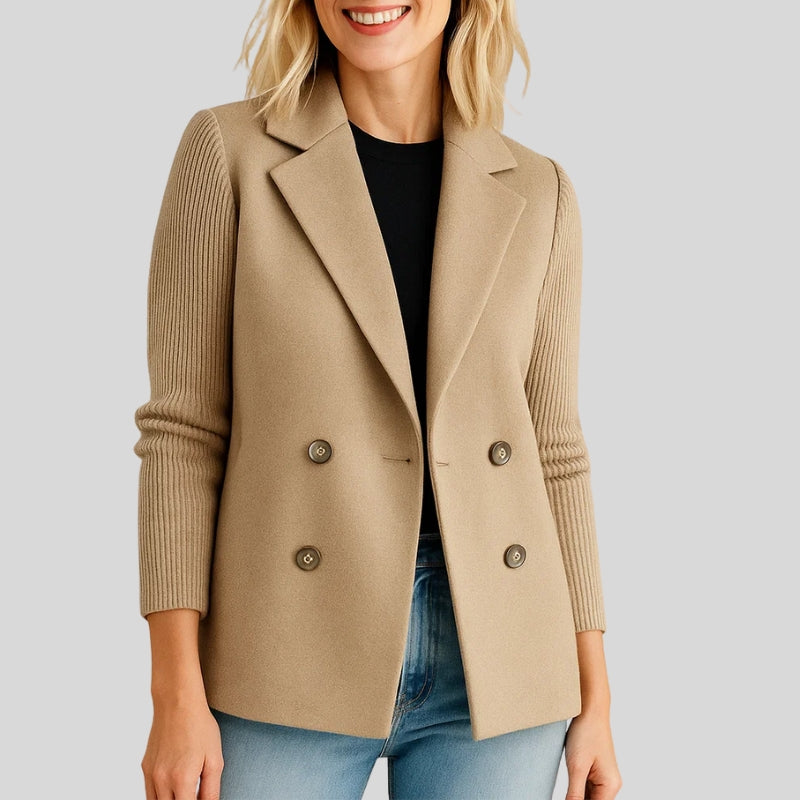 Linnea | Mjuk sweaterblazer med elegant passform