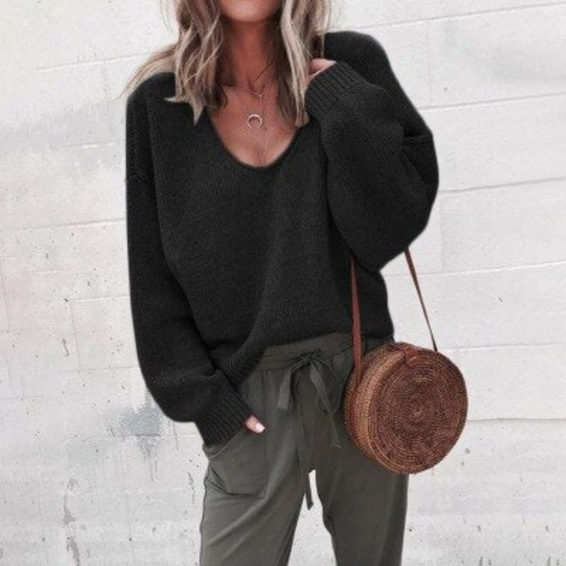 Andrea | Oversized fritidspullover för kvinnor