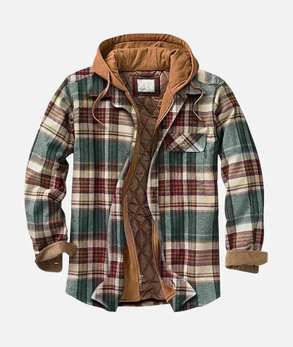 Edvin | Patchwork rutig jacka