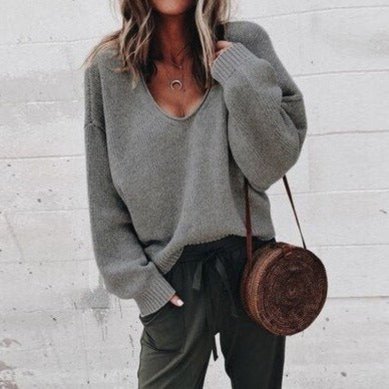 Andrea | Oversized fritidspullover för kvinnor