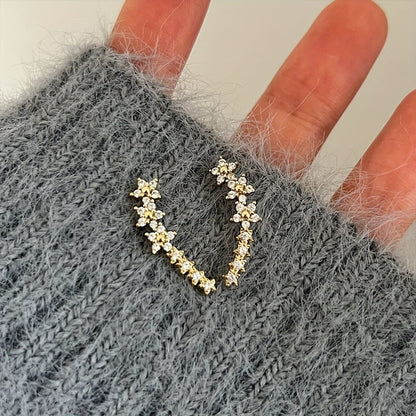 Tidösa blommörhängen