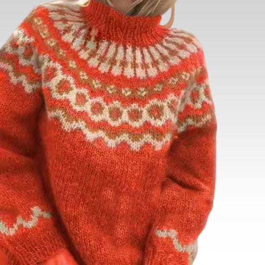 Bekväm Turtleneck i Premium Bomullsmix för Kalla Dagar