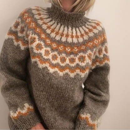 Bekväm Turtleneck i Premium Bomullsmix för Kalla Dagar