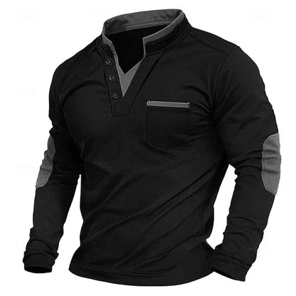 Edvin™ | Herrtröja med V-hals