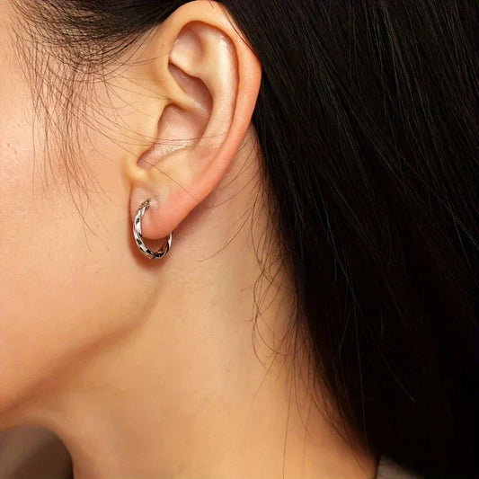 Geometriska Minimalistiska Örhängen