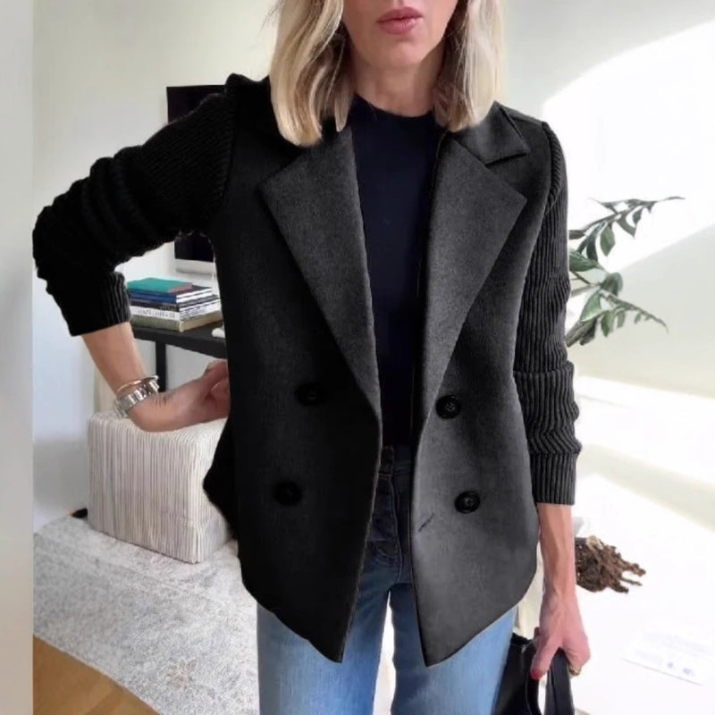 Linnea | Mjuk sweaterblazer med elegant passform