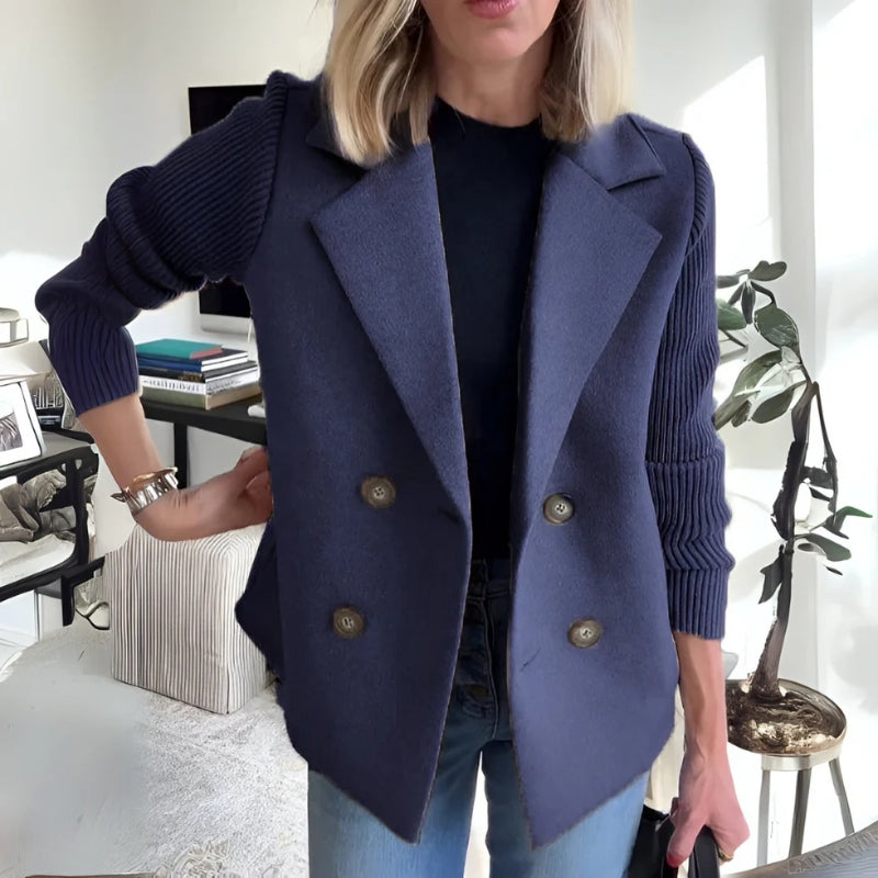 Linnea | Mjuk sweaterblazer med elegant passform