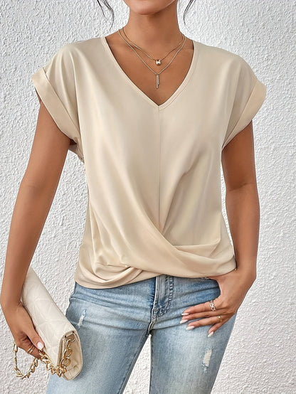 Miranda™ | Casual T-shirt med Sweetheart-ringning