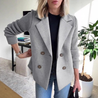 Linnea | Mjuk sweaterblazer med elegant passform