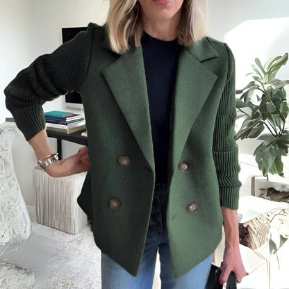 Linnea | Mjuk sweaterblazer med elegant passform